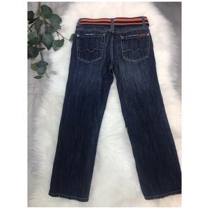 7 For all Mankind Boys Sz 7 Bootcut jeans.